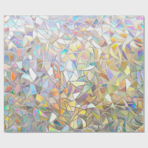 Prismatic Stained Glass Effect - Rainbow Prismatic Wrapping Paper