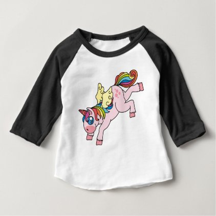 Prismatic Winged Unicorn Baby T-Shirt