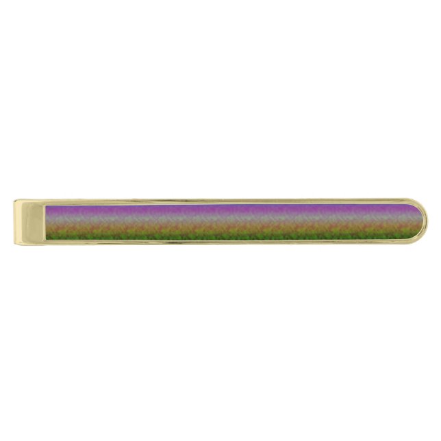 Prismfall Quiet Gold Finish Tie Bar (Front)