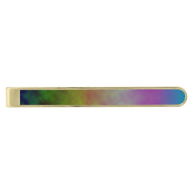 Prismfall Quiet Gold Finish Tie Bar (Front)