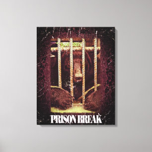 Prison break - Wrapped Canvas