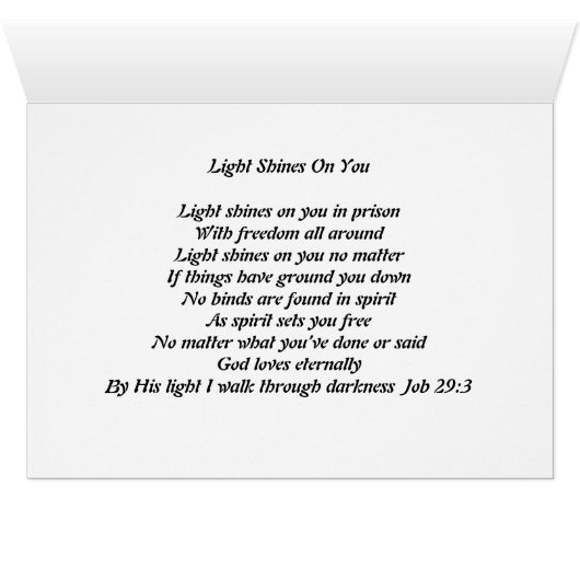 Prison Card (Inside Horizontal (Bottom))