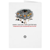 Prison card: Female Jailbird (Back)
