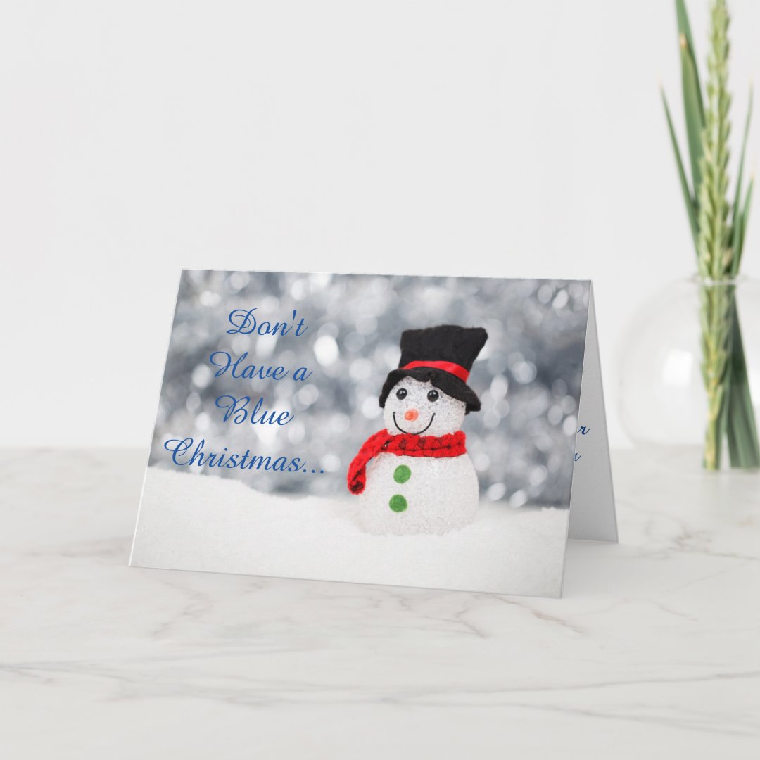Prison Cards - Blue Christmas | Zazzle