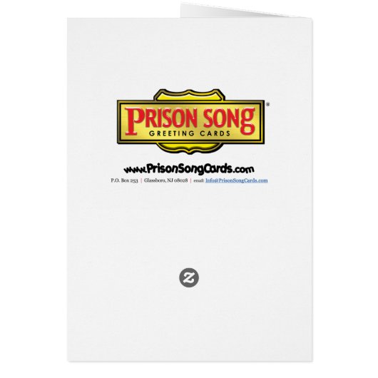 Prison Cards - King of Hearts (Back)