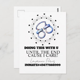 Prison Cards Long Distance Doing Time Cuffs