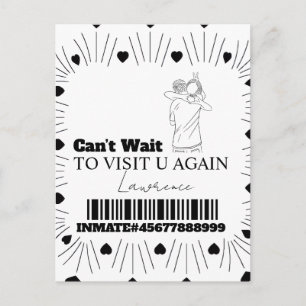 Prison Cards Long Distance Visit Couples