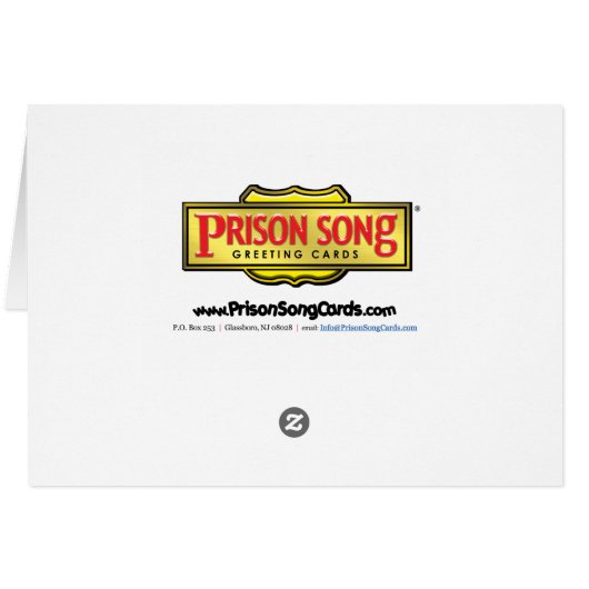 Prison Cards - Loving Angel (Back Horizontal)