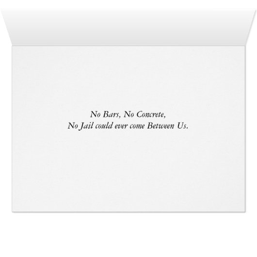 Prison Cards - Loving Angel (Inside Horizontal (Bottom))