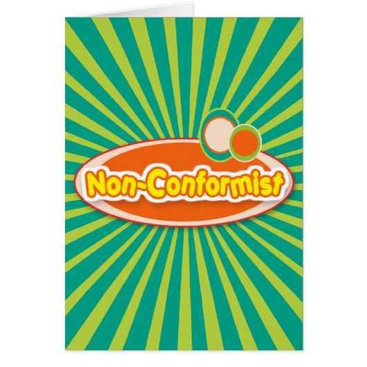 Prison Cards - Non-Conformist (Front)