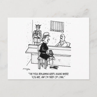 Prison Cartoon 9493 Postcard