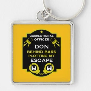 Prison Correctional Officer Keychain