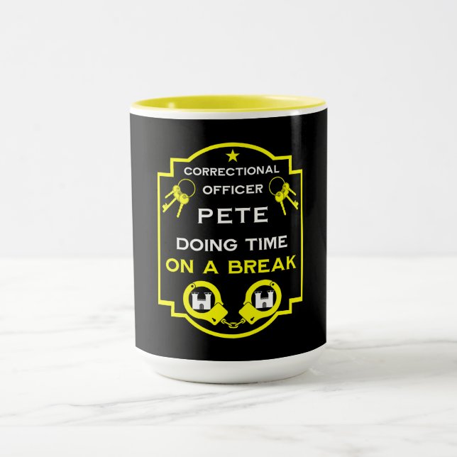 Prison Correctional Officer Mug (Center)
