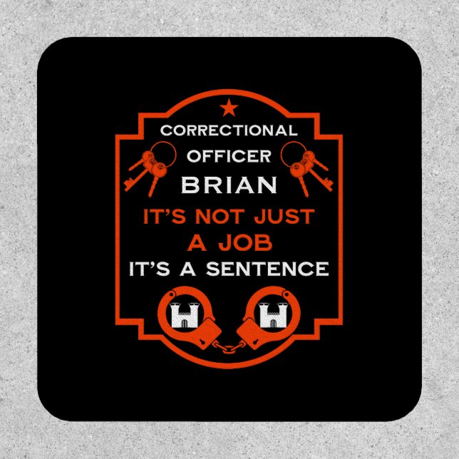 Prison Correctional Officer Patch (Front)