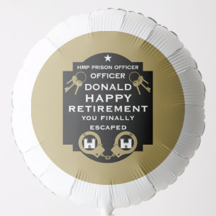 Prison Correctional Officer Retirement Balloon