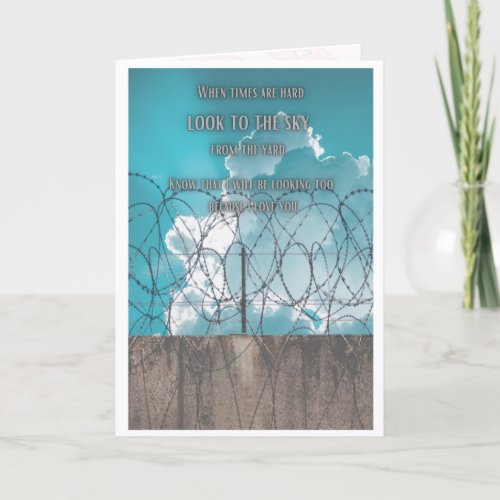 Prison Greeting Card _ Thinking of You