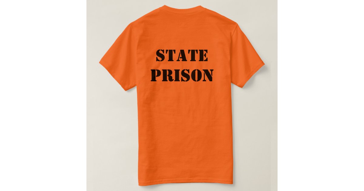 Prison Inmate T-Shirt | Zazzle