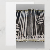 PRISON JAIL BAR CODE (Front/Back)