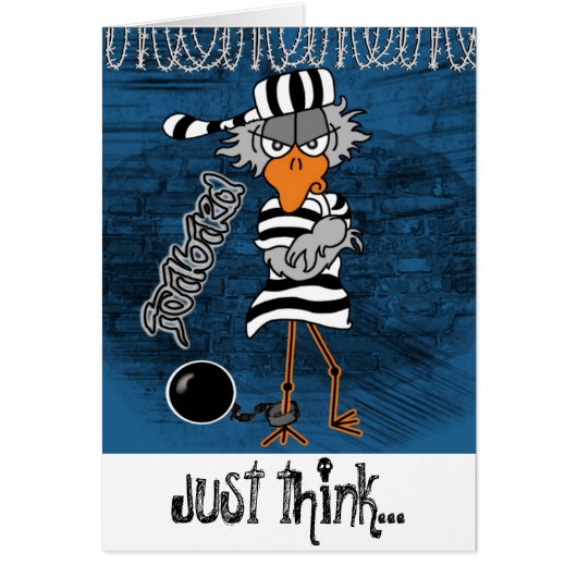 Prison Jailbird Cards (Front)