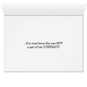 Prison Jailbird Cards (Inside Horizontal (Bottom))