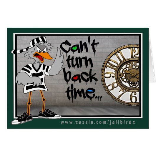 Prison Jailbird Cards (Front Horizontal)