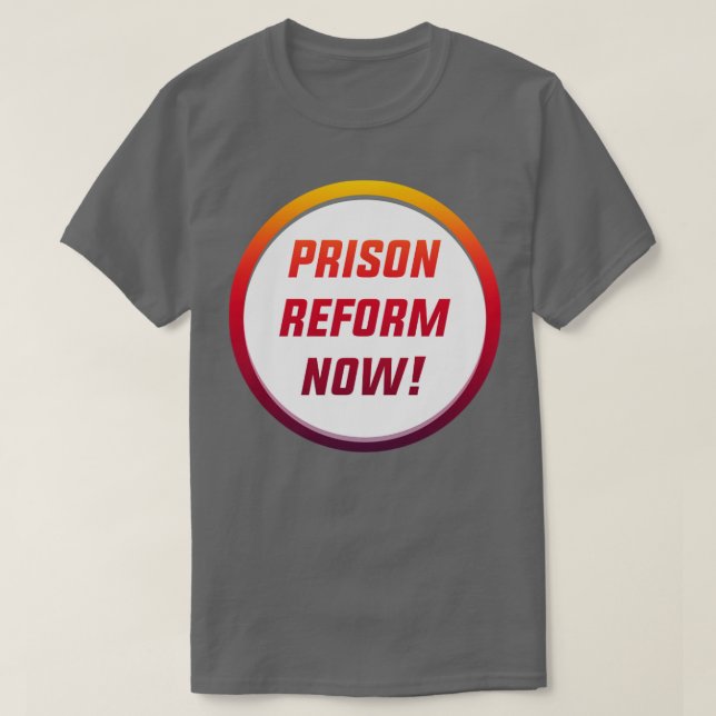 Prison Reform Now ACAB T-Shirt (Design Front)