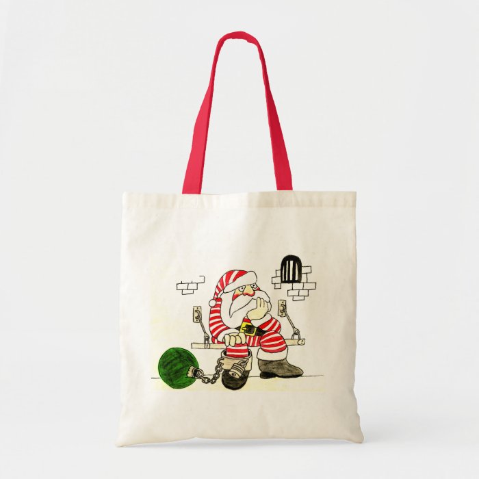 PRISON SANTA CANVAS BAGS