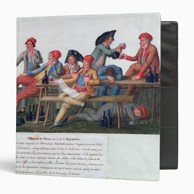 Prison Tribunal of 2 & 3 September, 1792 Binder (Front/Inside)