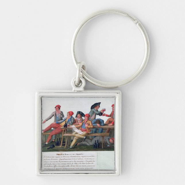 Prison Tribunal of 2 & 3 September, 1792 Keychain (Front)
