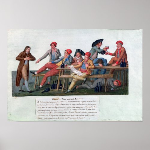 Prison Tribunal of 2  3 September 1792 Poster