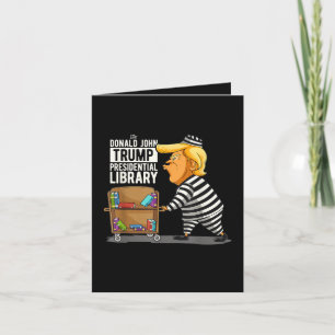 Prison Trump Presidential Library Holiday Card