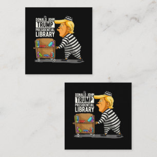 Prison Trump Presidential Library Loyalty Card