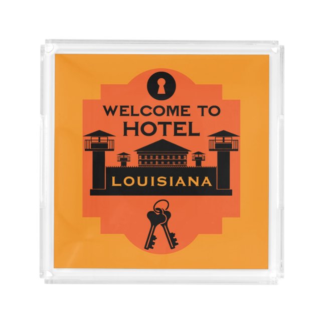 Prison Visit Gift Acrylic Tray (Front)