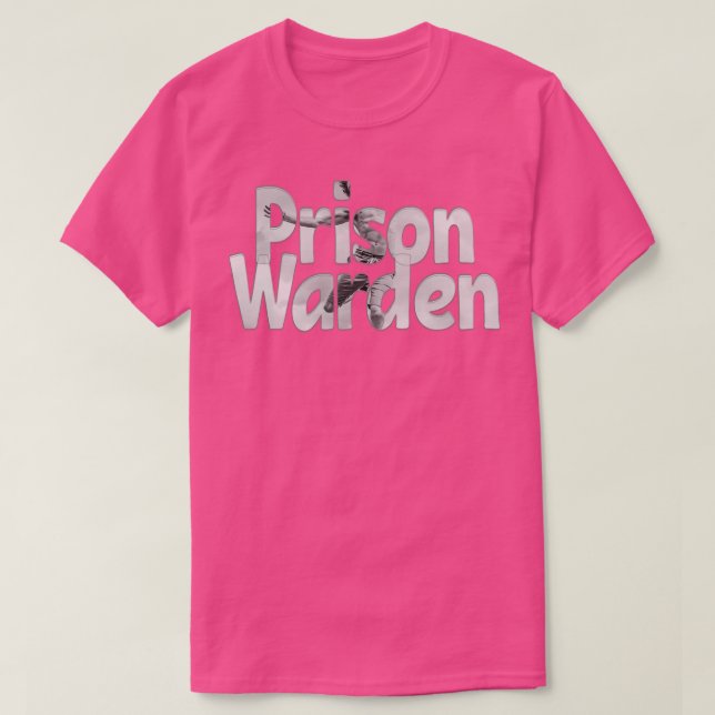 Prison Warden T-Shirt (Design Front)
