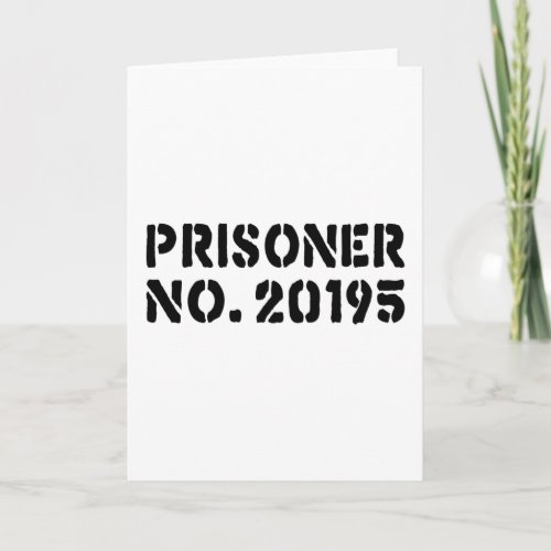 Prisoner 2019 card