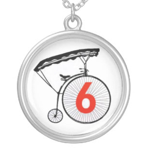 Prisoner Number 6 necklace