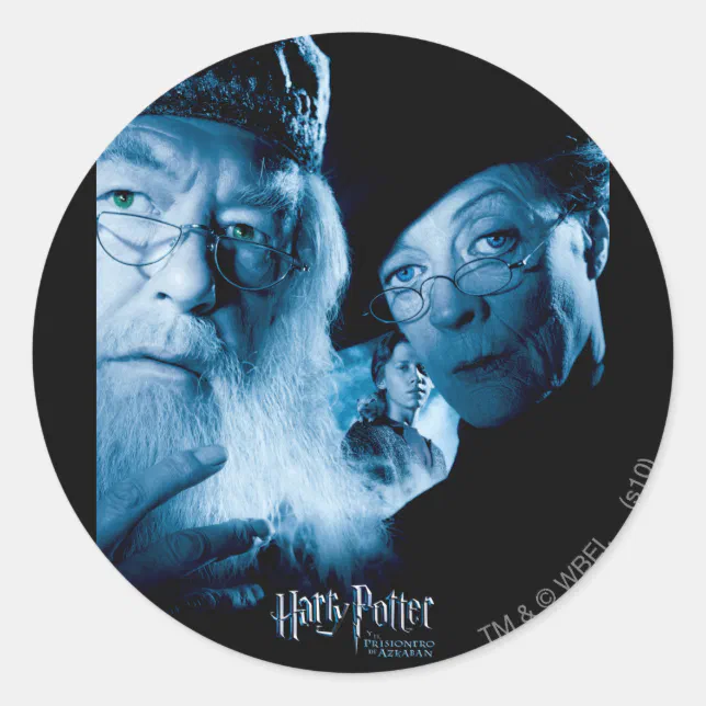 Azkaban Sticker Prisoner of Azkaban - Spanish 1 Classic Round Sticker | Zazzle