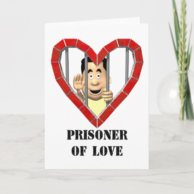 Prisoner of Love Holiday Card (Front)