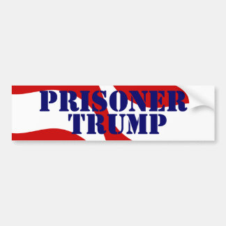 Prisoner Trump Donald President 25th amendment Bumper Sticker