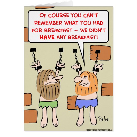 prisoners breakfast cards (Front)