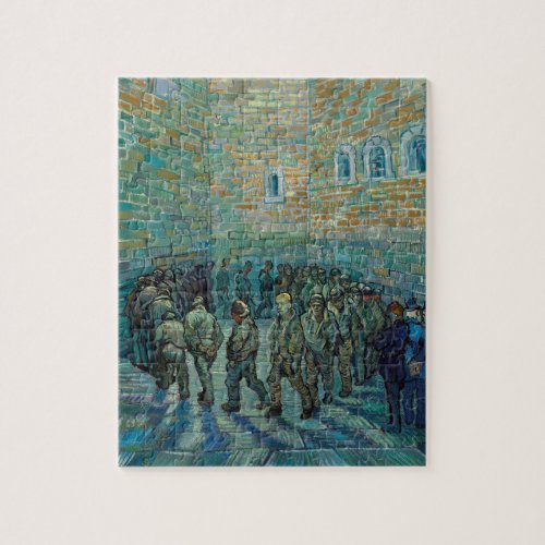 Prisoners Exercising by Vincent Van Gogh Jigsaw Puzzle