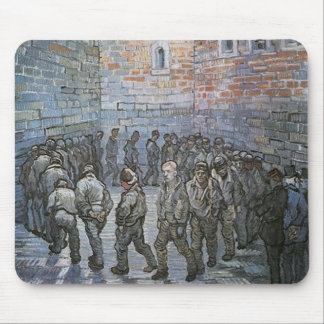 Prisoners Exercising by Vincent van Gogh Mouse Pad
