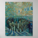 Prisoners Exercising by Vincent Van Gogh Poster<br><div class="desc">Prisoners Exercising by Vincent Van Gogh</div>