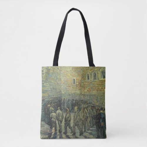 Prisoners Exercising by Vincent van Gogh Tote Bag