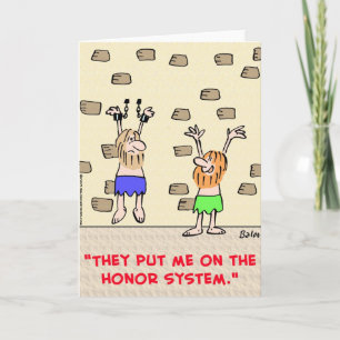 prisoners honor system card
