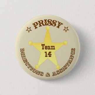 Prissy 2 pinback button