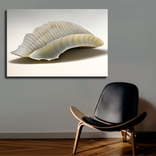 Pristine Clam Shell Home Decor