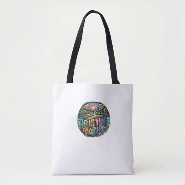 Pristine Paths Tote Bag (Front)
