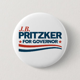 PRITZKER - JB Pritzker for Governor Button