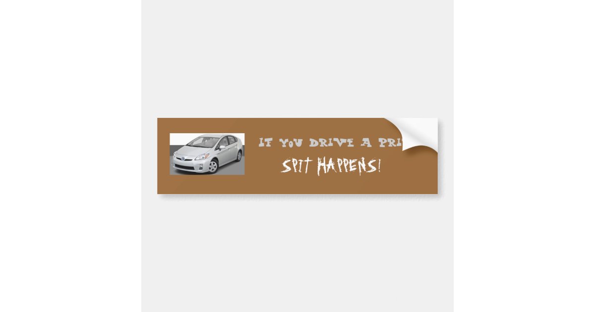 Prius Bumper Sticker Zazzle